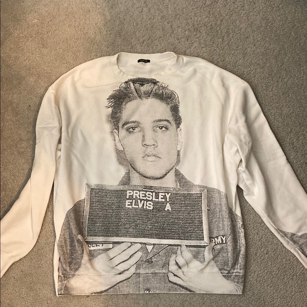 R13 Elvis Presley sweatshirt-RARE!!!!!!